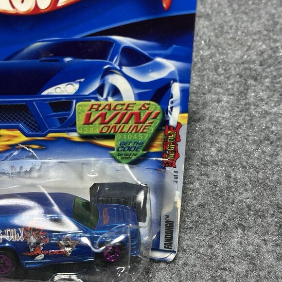 Vtg (Y2K) 2001 HOT WHEELS "FANDANGO" YU-GI-OH SERIES -# 085 Read New! Nip! OB - Picture 4 of 7